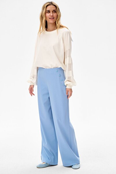 Blue Shadow Pantaloni de damă Endorfina 3, albastru deschis, 48/50