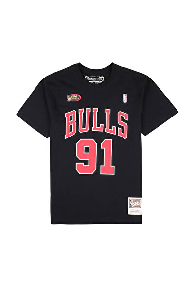 Mitchell & Ness NBA ΣΙΚΑΓΟ ΜΠΟΥΛΣ ΝΤΕΝΙΣ ΡΟΝΤΜΑΝ ΜΠΛΟΥΖΑΚΙ ΜΑΥΡΟ XL