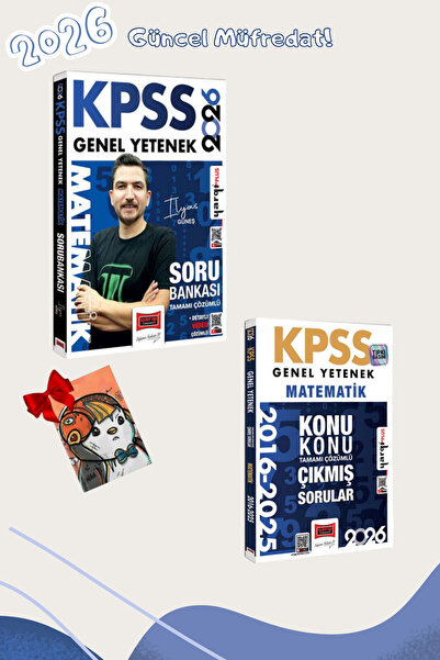Yargı Yayınları 2026 KPSS Matemaik Soru Bankası Çözümlü & 2016-2026 Konu Konu...