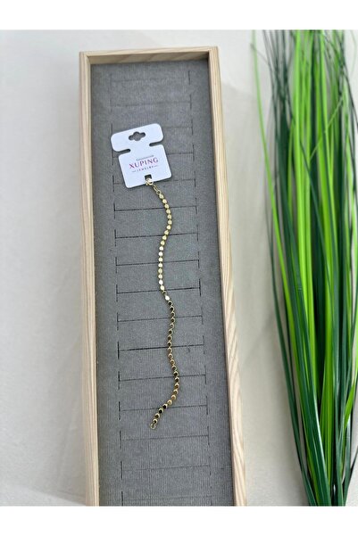 ByBest Beauty Xuping Gold Color Round Plate Chain Women's Minimal Stylish Dis...
