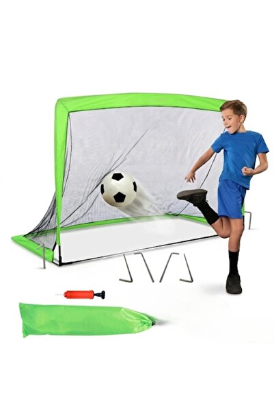 indiggo Μίνι Ποδοσφαιρικό Τέρμα Ποδοσφαίρου, Πτυσσόμενο, για Παιδιά, Σετ με Τ...