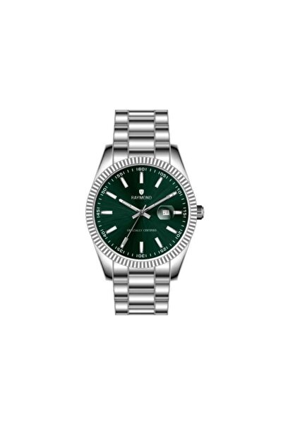 Raymond Rym-613053Ss-Grn Women Wrist Watch