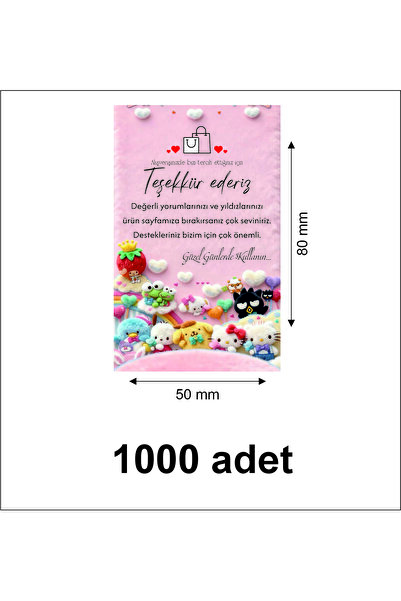 teşekkür kartı