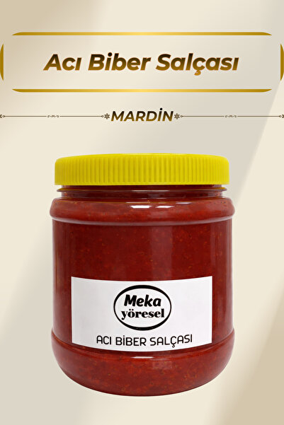 meka yöresel Mardin Ev Yapımı Acı Biber Salçası ◆ Katkısız %100 Doğal ◆ Gelen...