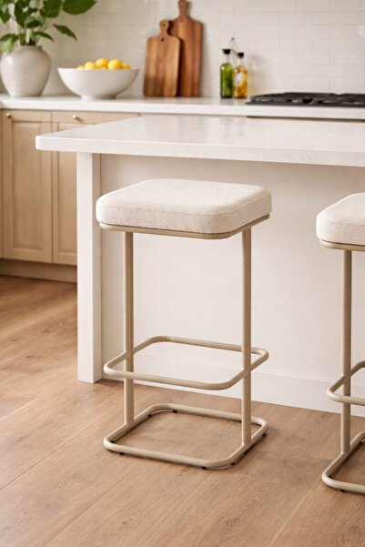 RETRO ART Sara 65 cm Mutfak Adası Bar Sandalyesi