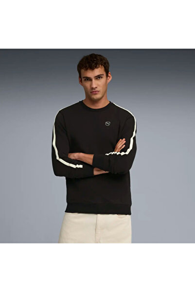 Puma سويت شيرت ESS ELEVATED Crew TR TK أسود للرجال