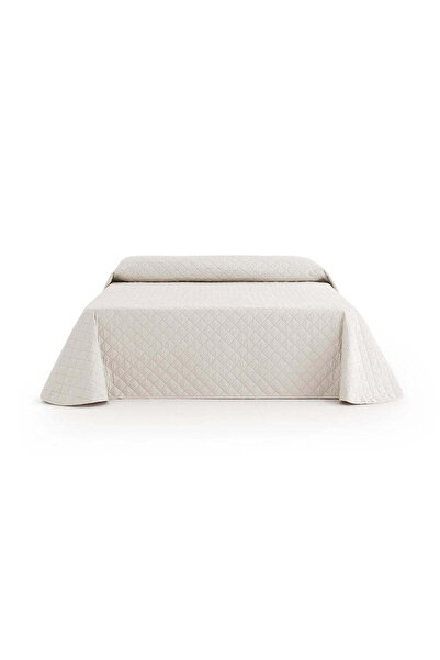 Sofazip Cuvertură pat matlasată Sofazip, culoare ivory 250 x 270 cm