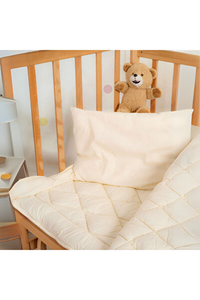 YÜN EVİM Yünevim 35x45 Kuzu Yünü Bebek Yastığı