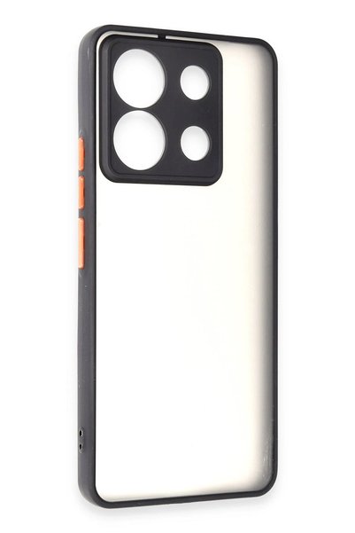 Redmi Note 13 Pro 5G Kılıf Montreal Silikon Kapak - Siyah