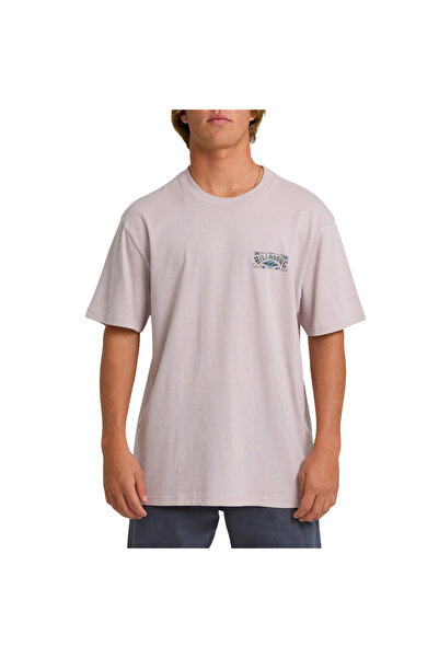 BİLLABONG Μπλουζάκι HERITAGE ARCH PREMIUM Σκούρο Μωβ S