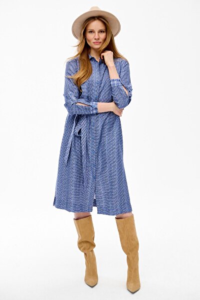Blue Shadow Rochie din denim Rumia 34/36