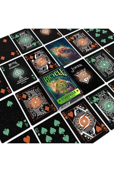 Genel Markalar Stargazer 203 Oyun Kartları – Poker İskambil Destesi, Koleksiyonluk