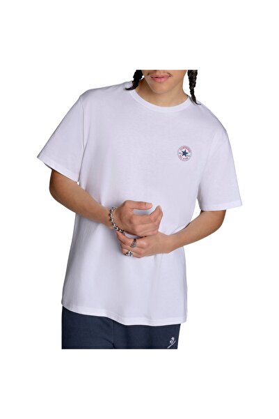 Converse ΤΣΑΚ ΤΕΪΛΟΡ ΟΛ ΣΤΑΡ ΜΠΛΟΥΖΑΚΙ ΜΕ ΣΧΕΔΙΟ ΛΕΥΚΟ-ΛΕΥΚΟ 10Α Μ