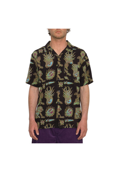 Volcom TETSUNORI SS ΜΠΛΟΥΖΑΚΙ ΜΑΥΡΟ M