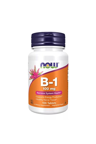 Top Ingrediente Vitamin B-1 (Thiamine) 100 mg – 100 tablete - Now Foods
