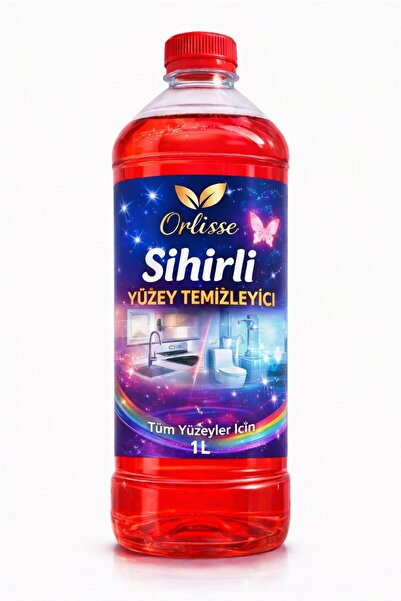 Orlisse Sihirli Yüzey Temizleyici 1L – Çok Amaçlı Güçlü Temizlik, İz Bırakmaz
