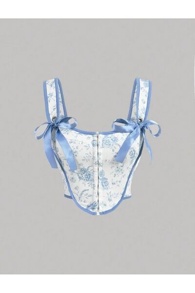 Swan Princess Pinterest Korse Görünümlü Agraflı Büstiyer Vintage Bluz Kurdele...