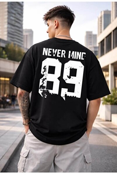 Soothing Space Custom Printed Oversize Crew Neck T-Shirt