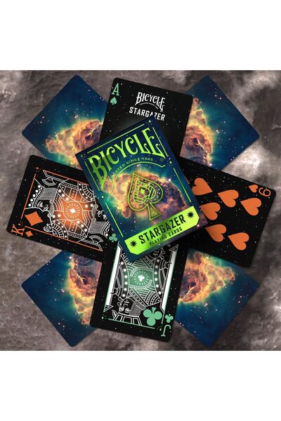 Genel Markalar Stargazer 203 Oyun Kartları – Poker İskambil Destesi, Koleksiyonluk