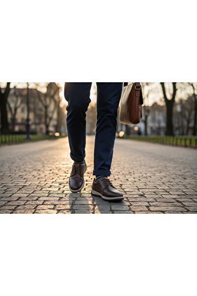 BAYRAMOĞLU KUNDURA BYK ATA 590 PANTOFI BĂRBAȚI ELEGANȚI ȘI CONFORTABILI, CU D...