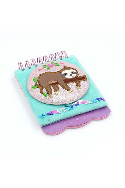 Gift Design Τετράδιο, τιρκουάζ, 3D, Lazy, 80 σελίδες