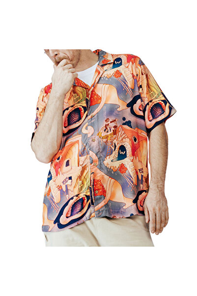 The Dudes ΕΞΑΙΡΕΤΕΡΑ ΠΟΛΥΧΡΩΜΟ ΧΑΒΑΝΙΚΟ ΠΟΥΚΑΜΙΣΟ  "TORMENTED NIGHTS " XL