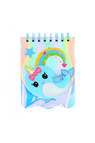 Gift Design Τετράδιο, 3D, Μονόκερος Δελφίνι, 80 σελίδες