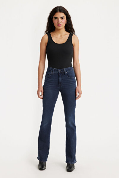 Levi's 725 Ψηλόμεσο Bootcut Tr Lots Of Love Σκούρο Ίντιγκο Γυναικείο Τζιν