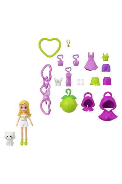 Polly Pocket Anahtarlık Olabilien Moda Stili Serisi Medium JKR46-JKR47