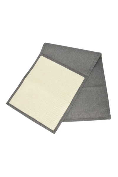 Koopman Χαλάκι από σιζάλ για προστασία καναπέ, 130x45 εκ., γκρι χρώμα