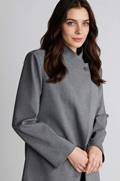 DeFacto Μπλέιζερ Τζάκετ με Κανονική Εφαρμογή και Όρθιο Γιακά H2399AX26SP