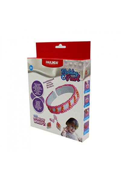 Paulinda Δημιουργικό ροζ σετ χαντρών για βραχιόλι για κορίτσια