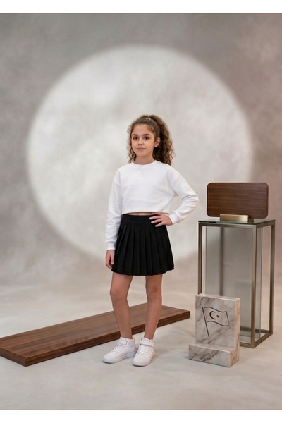 woorage cuties Kız çocuk pileli şort etek