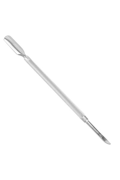 Molly Lac Instrument pusher de cuticule și unghii cu două capete, Argintiu