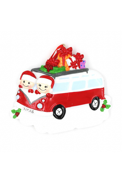Gift Design Decorațiune magnetică - Dubă de elfi cu cadouri