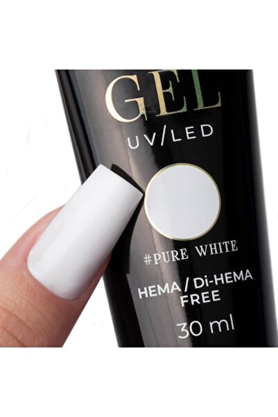 Molly Nails AcrylGel Polygel 30 ml, alb pur