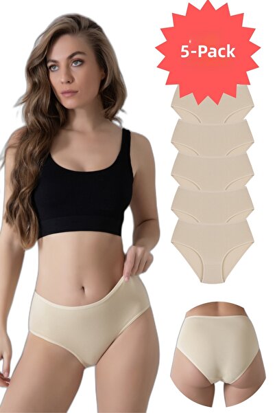 Generic Women's Panties 5 Pieces Package Snm-5Klt