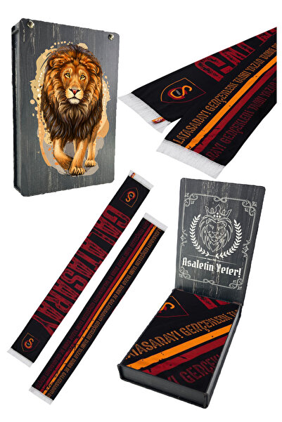 Galatasaray ΜΑΥΡΟ ΣΑΛΙ ΜΕ ΚΟΥΤΙ ΔΩΡΟΥ UV