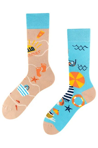 Todo Socks Τρελές Καλοκαιρινές Βαμβακερές Κάλτσες