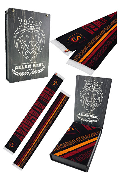 Galatasaray ΜΑΥΡΟ ΣΑΛΙ ΜΕ ΚΟΥΤΙ ΛΕΪΖΕΡ ΚΑΙ ΔΩΡΟ