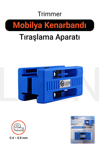 MATCHCAPS SCREW COVER Mobilya Kenar Bandı Tıraşlama Aparatı PVC Fazlalık Alma...