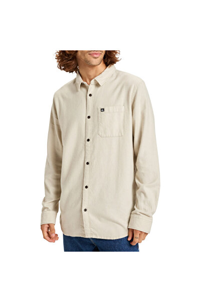 Quiksilver Μάουθερφλαϊ Μονόχρωμο Μακρυμάνικο Μπλουζάκι Μούνστρακ XL