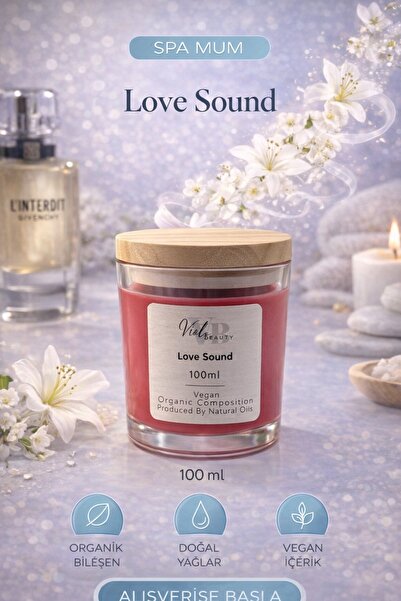 VB VIOLA BEAUTY Natural Spa Candle Cream - Naturel Mum Masaj & El Ve Ayak Bak...