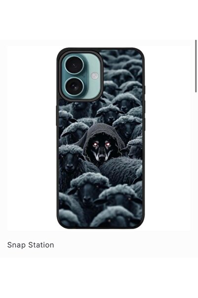 SNAPSTATIONRO Προστατευτική θήκη, MagSafe, iPhone 16 PLUS - UNDERCOVER_WOLF