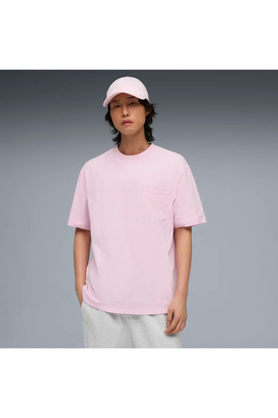 Puma SELECT Essentials Pocket Tee Ροζ Ανδρικό T-Shirt