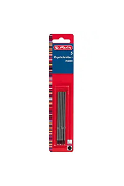 Herlitz Set 5 mine pix X-20, plastic, Negru