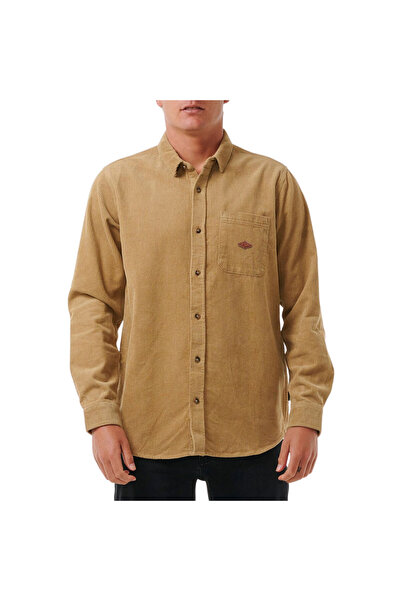 Rip Curl Κλασικό Πουκάμισο Σερφ με Μακριά Μανίκια Σκούρο Χακί XL