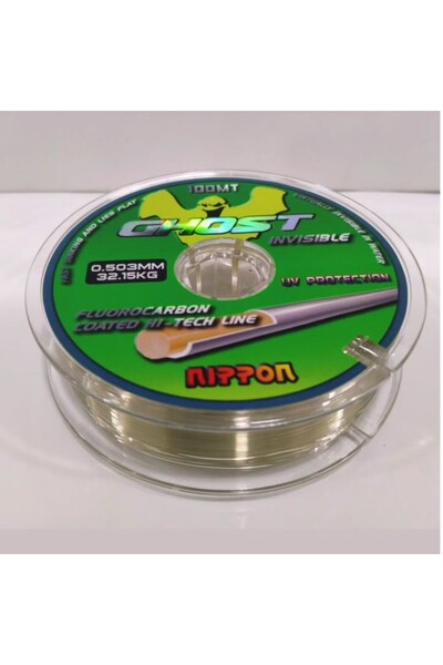 NIPPON Ghost 100 MT FluoroCarbon Misina - 0,50 MM