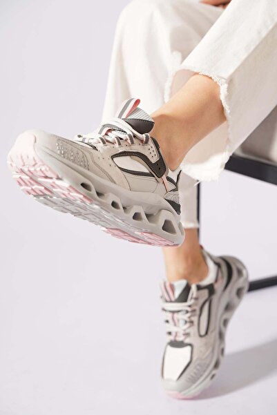 Moda Pie Daresem Anoraklı Air Sole Γυναικεία Αθλητικά Παπούτσια Γκρι