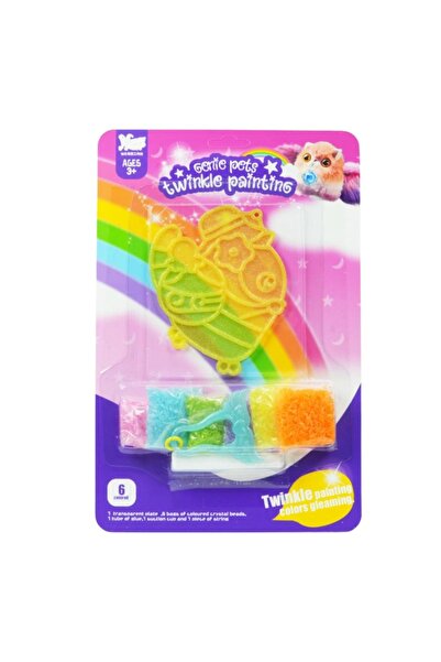 Genie Pets Μπρελόκ DIY, Μοντέλο Σπουργίτι – Πολύχρωμη Κρυστάλλινη Ζωγραφική, ...